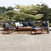 Cambridge Casual Abbington Teak Outdoor Patio Rocking Chair with Cushion 

 - 4 of 4