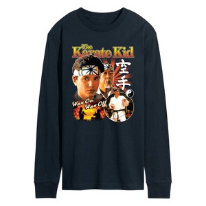 Men's - The Karate Kid - Daniel Larusso And Mr. Miyagi Long Sleeve Graphic T-Shirt - 1 of 3