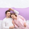 PiccoCasa Breathable Soft Comfortable Sold Cotton Zippered Pillowcases 2 Pcs - 3 of 4