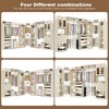 Aheaplus 100" × 100" Closet System wth Door and Wooden Drawers(Adjustable Width) - 4 of 4