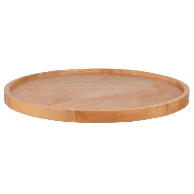 Eco-Friendly 30" Round Butcher Block Style Solid Wood Table Top