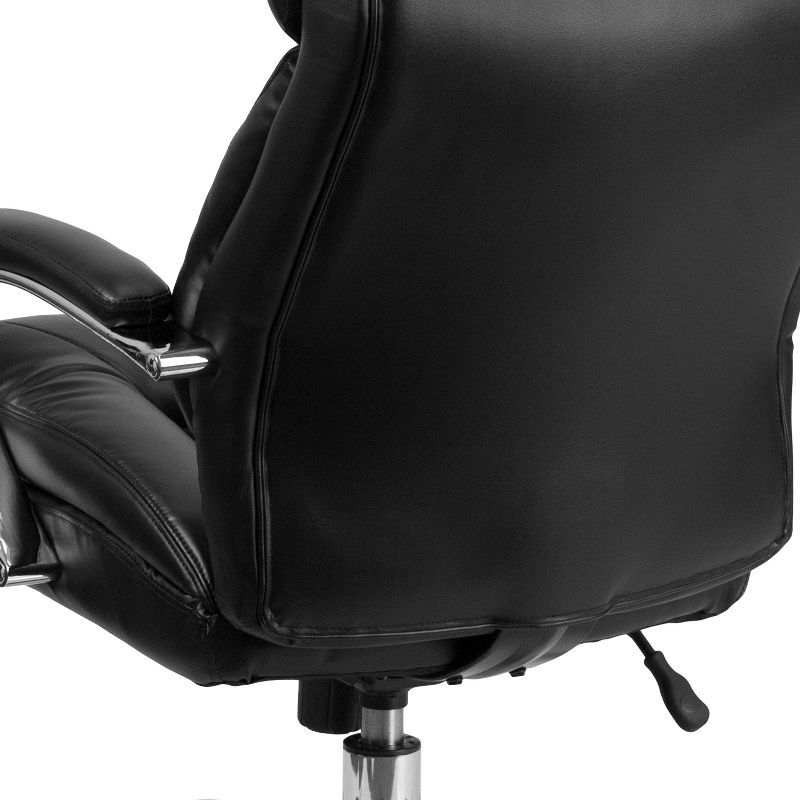Emma and Oliver 24/7 500 lb. Big & Tall Executive Swivel Ergonomic Office Chair with Loop Arms, 6 of 14