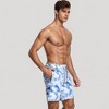 Anna-Kaci Swim Men's Cloud Wash Swim Trunks with Elastic Drawstring Waist and Lightweight Quick-Dry Fabric - 3 of 4