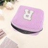 Unique Bargains Letter R Pattern Makeup Bag 1 Pc - 3 of 4