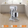 15QT Commercial Food Mixer, 600W Electric Stand Mixer with Stainless Steel Bowl, Heavy Duty Commercial Mixer - 2 of 4