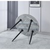 Extensible table,DINING TABLE,OFFICE TABLE,COFFEE TABLE,metal leg,100/140/180x100x75cm - 4 of 4