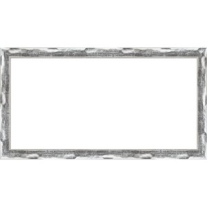 Amanti Art Scratched Wave Chrome Framed Dry Erase Magnetic Board - 1 of 4