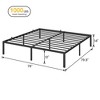 Twin Bed Frame, 6 Inch Heavy Duty Metal Twin Size Platform Bed Frame with Steel Slat Support - 2 of 4