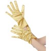 INSPIRE CHIC Women's Satin Faux Pearl Sembellished Full Finger Gloves - 4 of 4