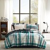 NicBex 7 PCS Microfiber Twin Plaid Bed Set,Comfort Sheets Set for Bedroom - 2 of 4