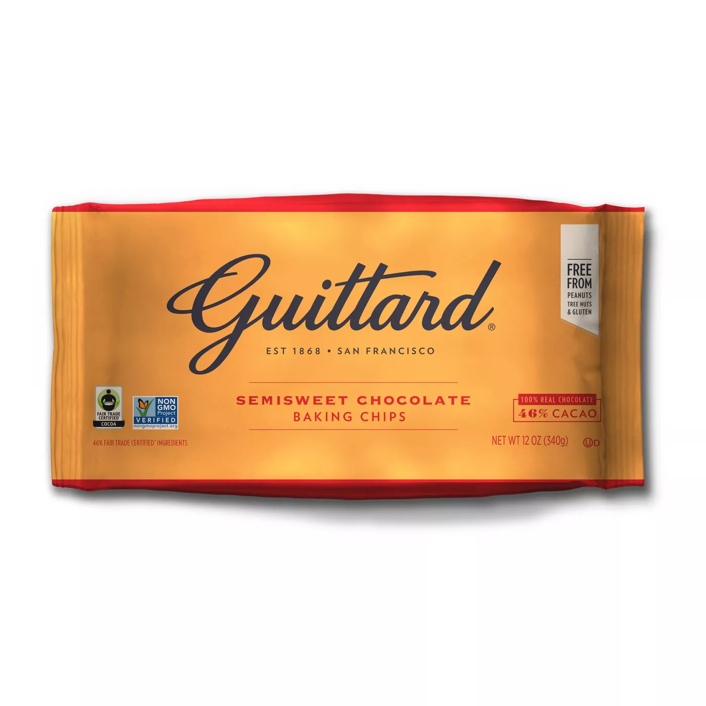 Guittard Semisweet Chocolate Baking Chips - 12oz - image 1 of 4