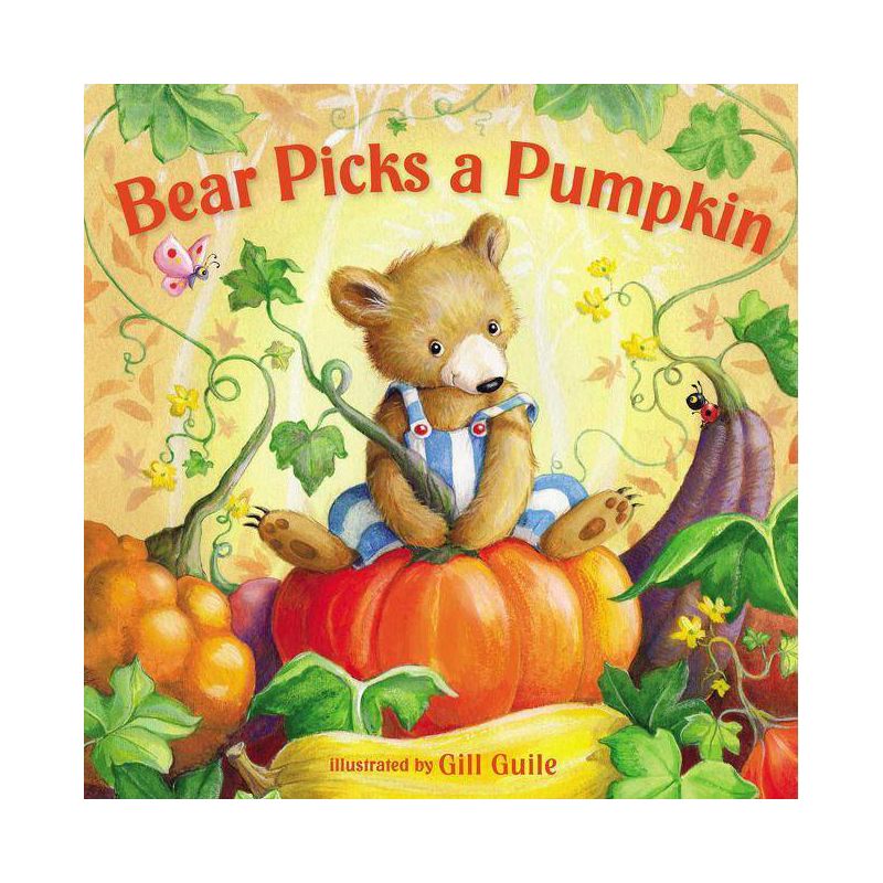 Bear Picks a Pumpkin - by  Zondervan (Board Book), 1 of 2