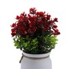 Unique Bargains Artificial Plants Butterflies & Bloom Plastic 3.35"x3.35"x9.06" 1 Pc - 4 of 4