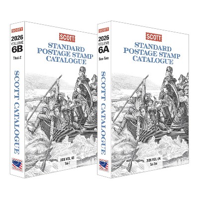 2026 Scott Stamp Postage Catalogue Volume 6: Cover Countries San-Z (2 Copy Set) - (Scott Stamp Postage Catalogues) 182nd Edition (Paperback)