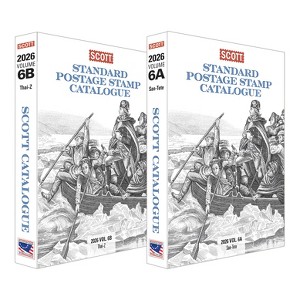 2026 Scott Stamp Postage Catalogue Volume 6: Cover Countries San-Z (2 Copy Set) - (Scott Stamp Postage Catalogues) 182nd Edition (Paperback) - 1 of 1