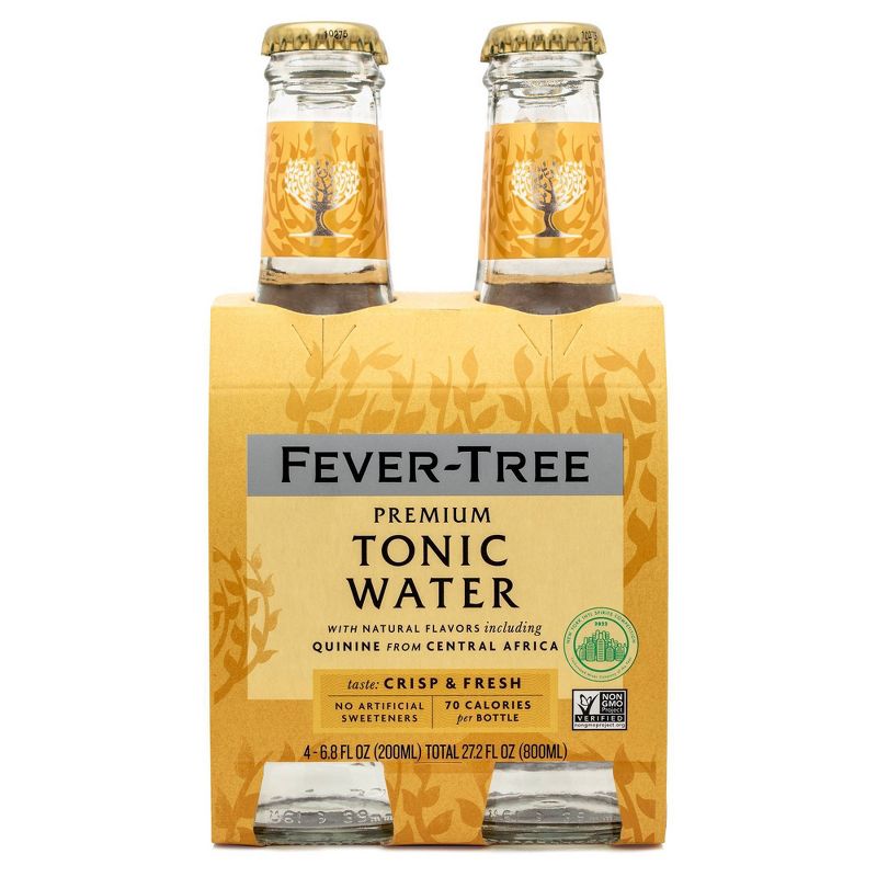 Fever-Tree Premium Indian Tonic Water Bottles - 4pk/6.8 fl oz, 1 of 9