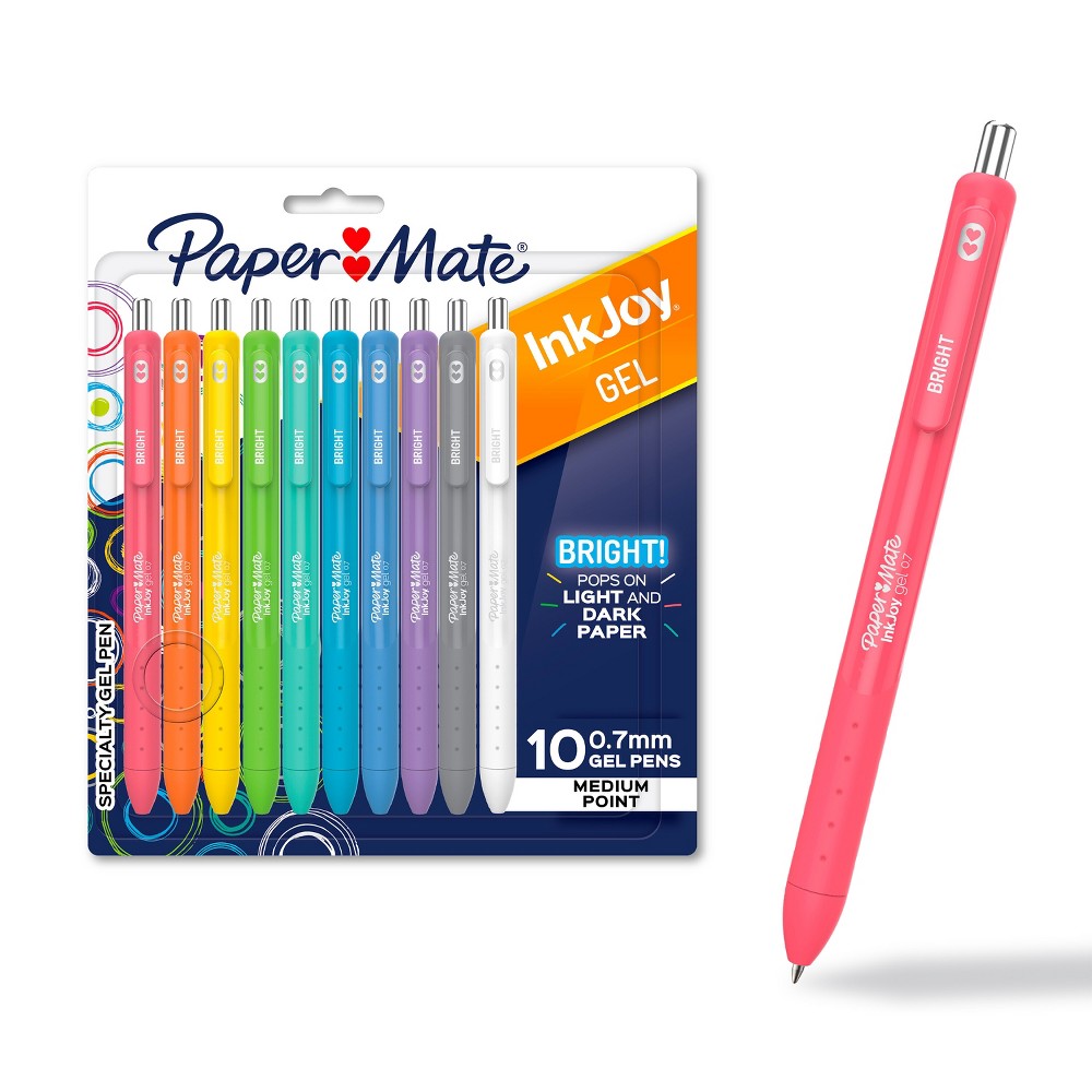 Photos - Accessory Paper Mate Inkjoy Gel Bright 10ct 