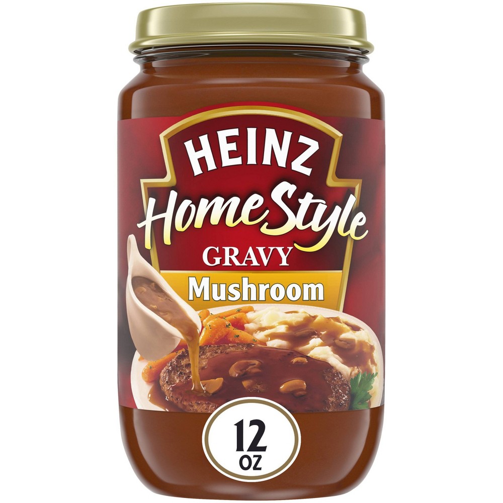 UPC 013000798303 product image for Heinz Home Style Rich Mushroom Gravy - 12oz | upcitemdb.com