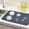 REGALWOVEN Large Diatomaceous Stone Dish Drying Mat for Kitchen Counter, Dishes, Cups, and Utensils 1 Pc - 2 of 4