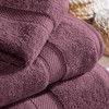 Egyptian Cotton Ultra Plush Quick Dry Towel and Washcloth Set by Blue Nile Mills - 3 of 4