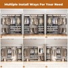Aheaplus 80.5"-120" Reach In Closet System with 6 Drawers - 3 of 4