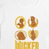 Women's - Wicked - Dorthy And Friends Logo Cropped Graphic T-Shirt - 2 of 4