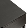 Kate and Laurel Malone Wood and Metal Console Table, 36x13x31, Black - 3 of 4