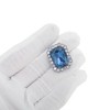Unique Bargains Gemstone Style with Detachable Clip Shoe Accessories 2 Pcs - 4 of 4