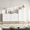 Fluted Dresser for Bedroom,7 Drawer Dresser,Wooden Chest of Drawers,Modern Storage Dressers for Living Room - 4 of 4