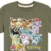 Boys' - Pokémon - Eevee Evolution Stickers Short Sleeve Graphic T-Shirt - 2 of 4