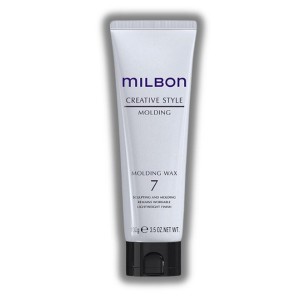 Milbon Molding Wax 7 | Exceptional spreadability means effortless application and enhanced control | A cutting-edge formulation - (3.5 oz) - 1 of 2