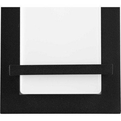 Z-1080 Metallic Gray LED Outdoor Wall Sconce with Acrylic Shade