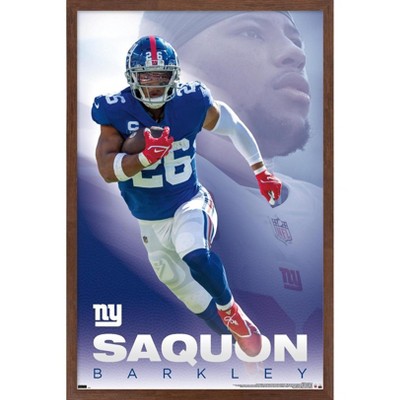 NFL New York Giants - Saquon Barkley 18 Wall Poster, 22.375 x 34