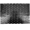 Home Mart Goods Black Non-Slip Bottom Quick Dry Foldable Natural Bath Mat - 16.54" x 22.83" - 2 of 4