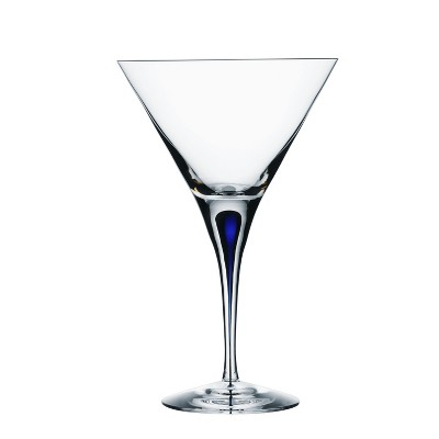 Orrefors Intermezzo Hand Blown 7 Ounce Martini Glass, Set of 2