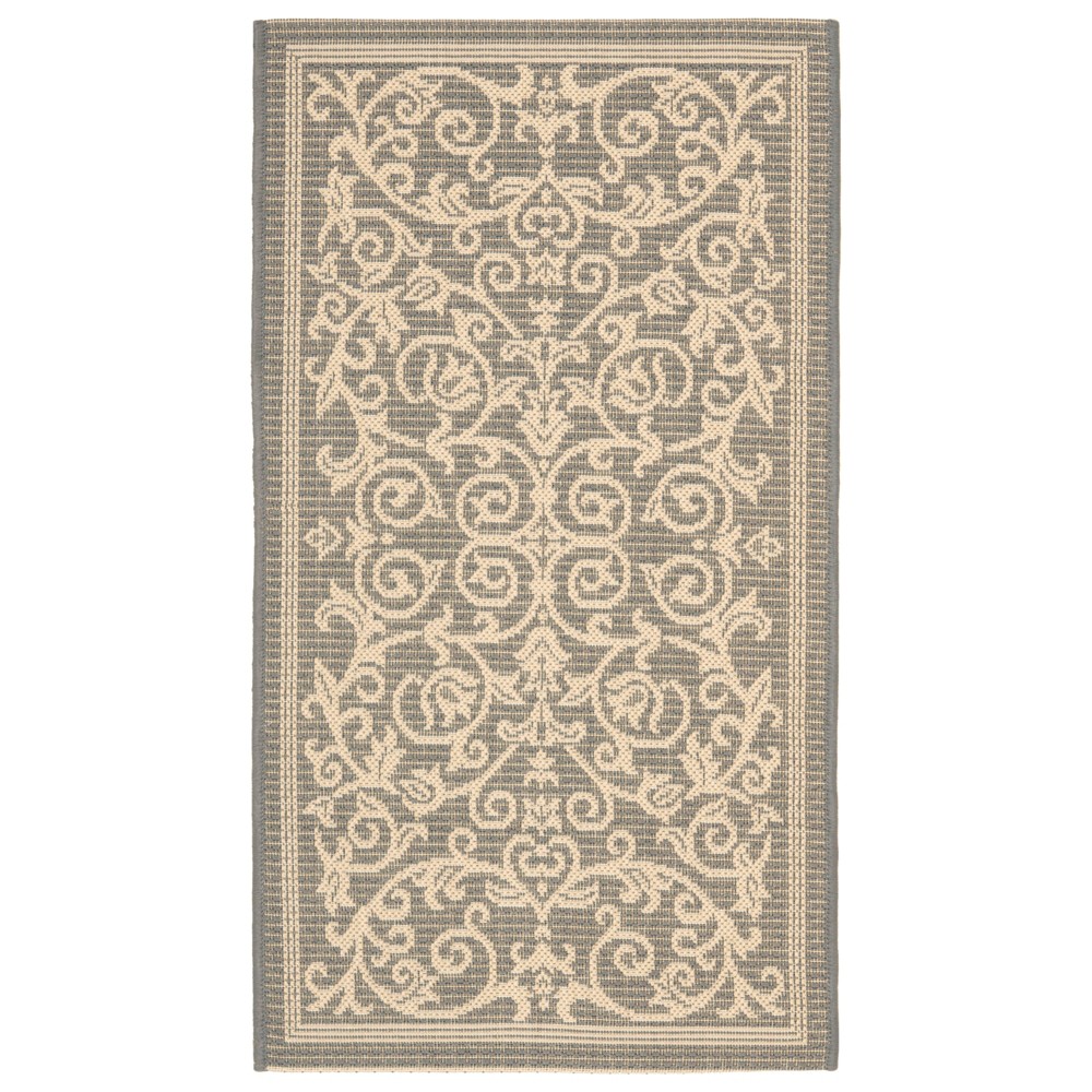  Rectangle Vaucluse Outdoor Rug Gray/Natural