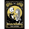 Men's The Nightmare Before Christmas The Lovers Tarot Card T-Shirt - 2 of 4