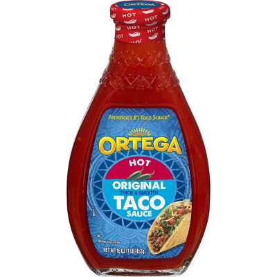 Ortega Hot Taco Sauce 16oz