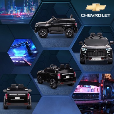 Black 12V Electric Ride-On Car with Remote Control