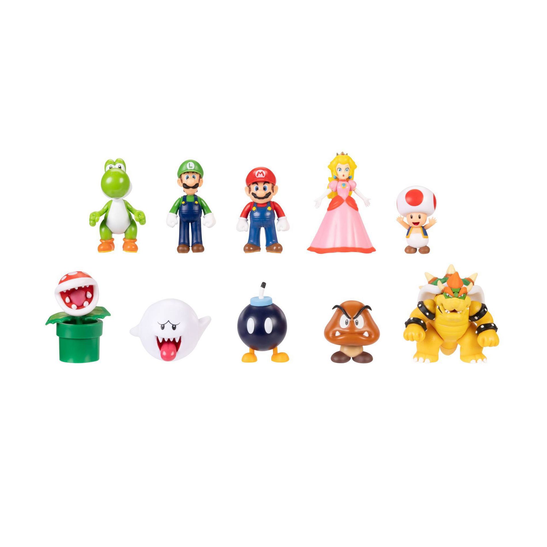 Nintendo Super Mario Friends & Foes 2.5" Mini Figures (Target Exclusive) - 10pk