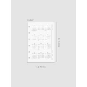 2026 Year At A Glance Planner Dashboard | Cloth & Paper - 1 of 4