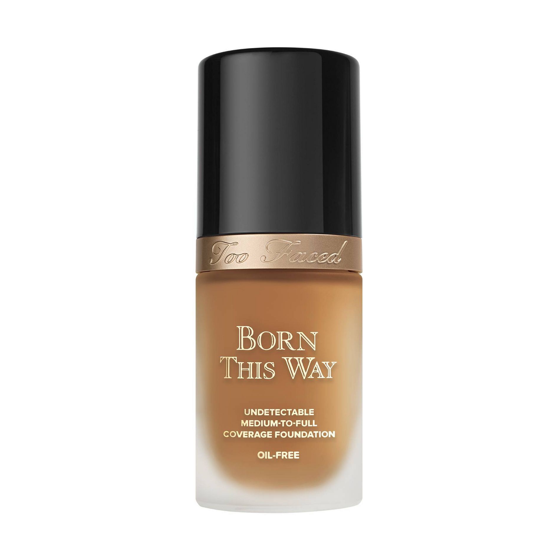 Too Faced Born This Way Finish Longwear Liquid Foundation - Butter Pecan - 1 fl oz - Ulta Beauty: Shine Control, Medium to Full Coverage