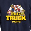 Boys' - Paw Patrol - Big Truck Pups Graphic Long Sleeve Fleece Sweatshirt - 2 of 4