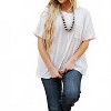 Women's Round Neck Relaxed Fit T-Shirt - Dear Scarlett - 2 of 3