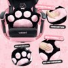 Okak Modern Cute Cat Swivel Gaming Chair with Paw Lumbar Cushion,High Ergonomic Task Chair Computer Chair for Adults - 3 of 4