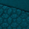 Gulches King/Cal King 3 Piece Velvet Quilt Set Teal - 2 of 4