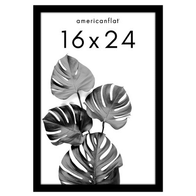 Americanflat Poster Frame - Wooden Picture Frame with Plexiglass Cover
