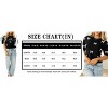 Coolmee Women's Summer Sweater Crew Neck Dressy Puff Sleeve Casual Soft Knit Pullover Tops - 4 of 4