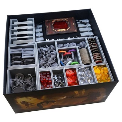 Folded Space Nemesis Lockdown and Expansion Board Game Box Inserts