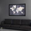 Home Magnetics Standard World Map - Midnight Blue - 2 of 4